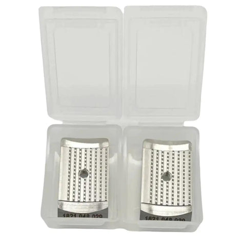 Tooth Plate Gripper Jaw And Clamp Plate Replacement For ORT450 And OR T450 Heavy Duty Battery Powered Plastic Strapping Tool Strappers OEM Part 1821.048.029, in plastic case