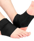 Arch Support Socks With Gel Pads For Plantar Fasciitis Relief Ankle Arch Sleeve Compression Brace, unisex worn on feet