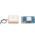 Neo-8M GPS Receiver Module With Built-In Antenna For Arduino Projects 3V To 5V Power Supply Plug And Play Blue Board With LED Indicator