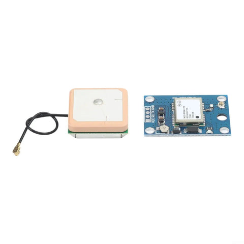 Neo-8M GPS Receiver Module With Built-In Antenna For Arduino Projects 3V To 5V Power Supply Plug And Play Blue Board With LED Indicator