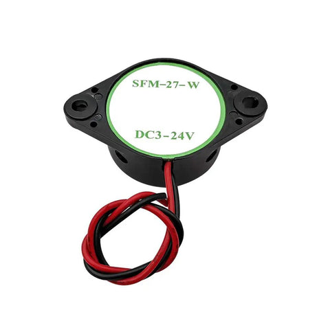 Rock Solid 3 Pack Active Piezo Buzzer Module DC 3 To 24V Hella Loud 90 Decibel Electronic Alarm Ringer With Kickin Beep Tone Perfect For DIY Projects And Smart Home Builds No Sweat Wiring Top Tier Sounding Device Black Finish