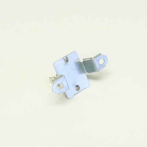 Top Tier Aftermarket Dryer Thermal Fuse WP40113801 metal component for electric dryer heat safety cut-off, direct replacement part.