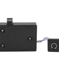 Fingerprint Cabinet Lock With Biometric Keyless System For Home And Office Half Second Unlock 360 Degree Detection Durable PC Plus ABS