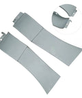 Metal Mudguard Repair Panel Kit Pair Left Right High Accuracy Heavy Duty Go To Auto Body Repair Sheet Set For Restoring Damaged Side Mudguards And Fixing Rust Holes Dents And Corrosion, pair gray steel panels