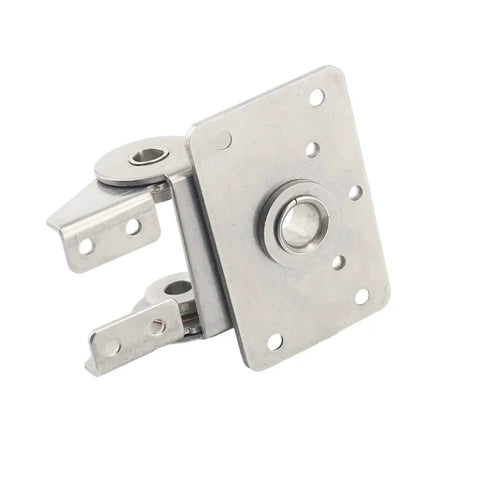 Amazon 304 stainless steel adjustable torque hinge with dual-axis rotating tilting and square mounting plate