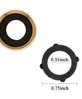 Twenty Pack Garden Hose Washers For Three Quarter Inch Hose Quick Connect Fittings, Heavy Duty Thermoplastic Rubber Gaskets