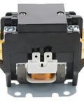 Two Pole AC Contactor With 40 Amp 24V Coil For HVAC Systems, Heavy Duty NO Contact, Condenser And Compressor Contactor, 600 VAC Compatible
