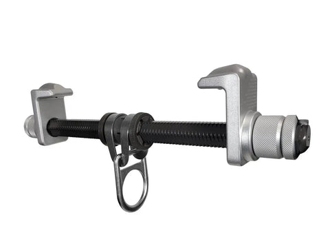 Super Hassle Free Aluminum I Beam Slider Anchor With Slick Ball Bearing Glide And Dead Easy Turn Lock Adjusters For Osha Ansi Certified Fall Protection Travel Rails
