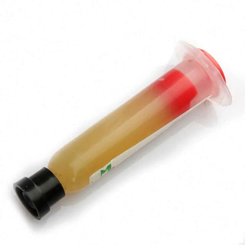 Tube of Weak Acid SMD Soldering Paste Flux Grease For SMT ICs, 10cc Solder Paste Tool, Dope Flow And Clean Wetting For Precise PCB Repairs, Smooth Joints