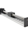 300mm Travel Linear Rail Guide Kit With Square Rails And SFU1605 Ballscrew For DIY CNC Router X Y Z Linear Stage Actuator Nema 23 Motor Included Beefy Aluminum Build Delivers Smooth Glide And Precise Motion, aluminum linear rail with SFU1605 ballscrew and NEMA23 motor