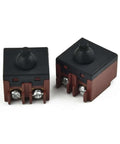 Two Pack Angle Grinder Push Button Switch Replacement For Angle Grinders 100 Polisher Power Tools Accessory Durable Easy Install Spare Switches