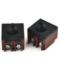 Two Pack Angle Grinder Switch Replacement Push Button Switch For Angle Grinder 100 Polisher Power Tools Parts And Accessories Durable Easy Install Fits Most Models Replacement Kit