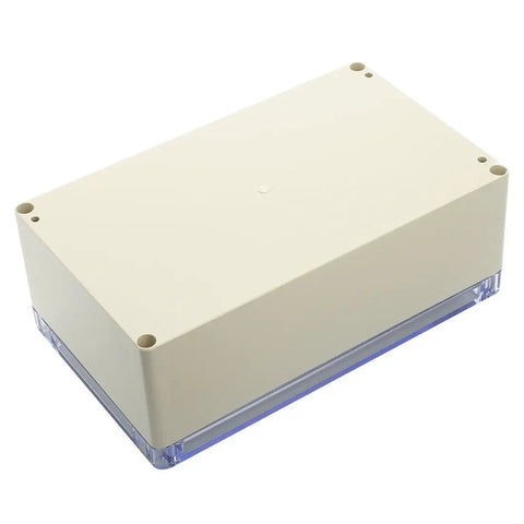 ABS Plastic Junction Box IP65 Dustproof Waterproof Electrical Enclosure With Clear PC Cover CE RoHS Certified Project Box