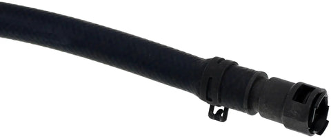 Close-up of Engine Heater Hose Assembly with Aluminum Y Connectors for Cadillac Chevrolet GMC, showing hose fitting detail.