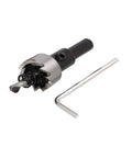 Pro Grade HSS Spring Loaded Hole Saw Cutter Kit for Precise 19.2mm Holes, 5mm Drill Bit With 13mm Cutting Depth and 69mm Overall Length, Includes Hex Wrench