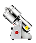 Electric Grain Mill Grinder In Stainless Steel 304 With Auto Time Switch Easy Pour Inner Wall And Heavy Duty Construction Ideal For Grinding Coffee Beans Wheat Corn Oats Rice And Other Dry Goods At Home Or Small Shops