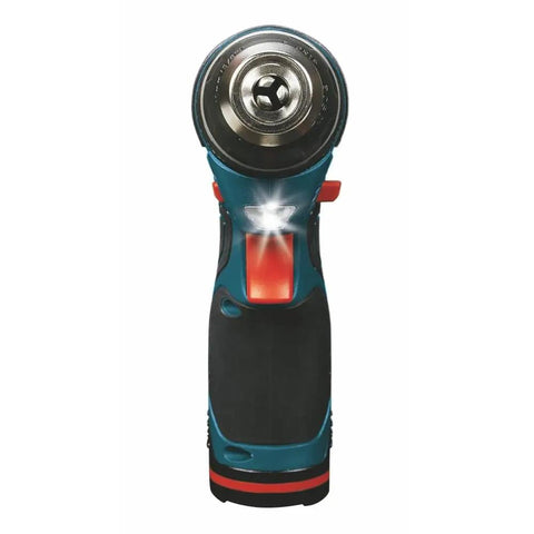Front view of Ultra Lightweight 12V Max Drill/Driver Bare Tool with 3/8 Inch Chuck, showing compact size and ergonomic grip