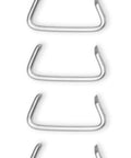 3/4 inch galvanized steel hog rings from Hog Ring Pliers Kit With 1000 Pack Of Three Quarter Inch Galvanized Steel Hog Rings For Cages.