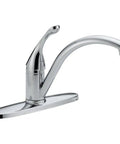 Slick High Arc Kitchen Faucet With Diamond Seal Technology For Water Efficient Flow, DURAMOUNT Mounting, Chrome Finish, Brass Construction