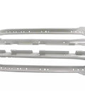 One Piece Iron And Nylon Wheel Drawer Slide With Steel Track Rail For Kitchen Cabinets Bedroom Dressers Bathroom Vanities And Outdoor Furniture Smooth Glide Durable 42mm Wide Quick Install Full Extension