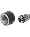 Premium ER11 Chuck Collets And Nuts Kit For CNC Milling Machines, spring steel nut and collet for precision machining.