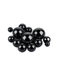 Rock Solid Silicon Nitride Ceramic Bearing Balls G5 Grade 3.0mm 3.175mm 3.5mm 3.969mm Set Of 100 Precision Spheres For Full Ceramic And Hybrid Bearings, High Temperature Tooling And Machinery Use, black ceramic balls on white background