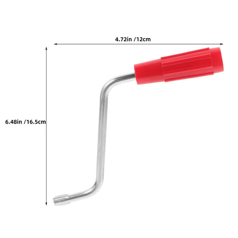 Two Pack Pasta Machine Replacement Handle And Holding Clip Kit For Manual Crank Repair Easy Grip Replacement Parts For Your Pasta Maker Durable Sturdy Kitchen Tool Upgrade, 4.72in handle