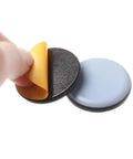 Heavy Duty Furniture Sliders Self Adhesive Floor Protectors Move Heavy Gear Without Breaking A Sweat 100 Pack smooth glide pads with sticky backing