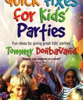 Cover of 'Your Essential Playbook For Stress Free Kids Parties Featuring Quick Win Game Ideas And Super Fun Activities To Keep Every Youthful Guest Busy And Totally Entertained' with colorful balloons.