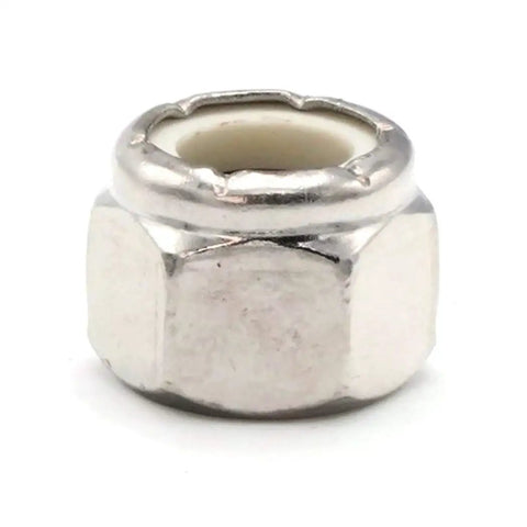 Waxed Nylon Insert Lock Nuts 316 Stainless Steel 1 Inch 8 Thread Built In Anti Seize Layer Prevents Galling Heavy Duty Hardware Shop Ready And No Fuss Guaranteed Straight Outta The Box Pack Of One Hundred