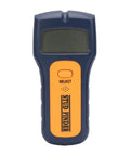 ViaGasaFamido Stud Finder Wall Scanner with LCD Display for Live Wire and, front view showing buttons and display.