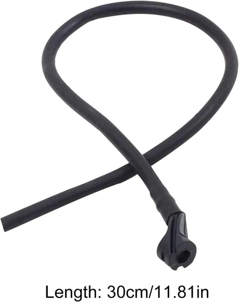 Lightweight Rubber Peephole Tube Replacement For Compound Bow String Systems, 30cm length, flexible and durable rubber tube.