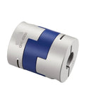 Heavy Duty Aluminum Alloy Flexible Oldham Coupling Shaft 5mm To 16mm For Encoder Applications showing a close-up view of the coupler.