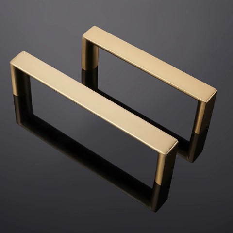 Ten Pack Five Inch Champagne Bronze Cabinet Pulls For Kitchen Cabinets Zinc Alloy Drawer Handles Solid Cabinet Hardware With Durable Finish And Elegant Look