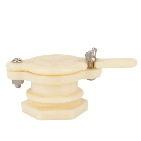 Leak Proof 1.5 Inch Honey Gate Valve For Buckets And Extractors, Easy Draining Beekeeping Bottling Tool With Stainless Steel Screws
