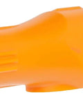 Handheld Sight Level for Surveying and Construction Projects Orange Optical Level Tool for Precise Grade Checks in close-up view