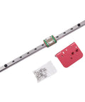 X Axis Linear Rails Direct Drive Extruder Backplane Upgrade Kit For Ender 3 And CR10, metal bracket with fasteners shown