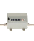 5 Digit Rolling Wheel Counter for Measuring Length with Easy Operability, close-up view showing count display and metal casing.