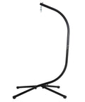 Hammock Chair Stand Built From Solid Steel For Indoor Or Outdoor Chill, Heavy Duty Frame Supports Up To 400 Lbs, 360 Degree Rotation