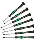 Kraftform Micro Torx HF Precision Screwdriver Set 7 Piece Black Handle Pro Grade Electronics And Fine Assembly Work With Ergonomic Grip