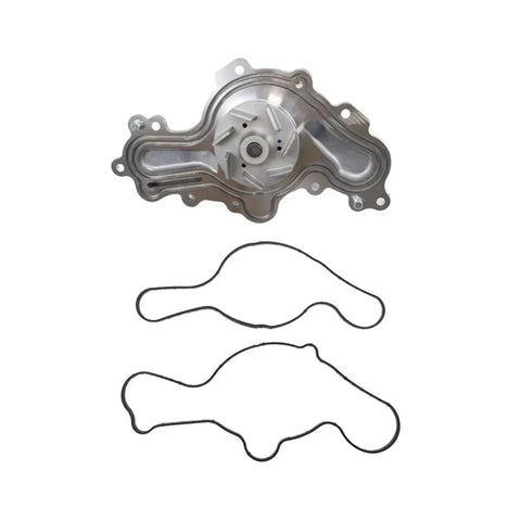 Premium Engine Timing Chain Kit With Water Pump For 2007-2010 Edge Flex Taurus Lincoln MKS MKT MKX Mazda 6 CX9 Using 3.5L And 3.7L Motors Heavy Duty Alloy Construction Ensures Long Lasting Performance And Easy Installation, water pump and gaskets