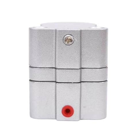 Front view of an Industrial Pneumatic Disc Brake CNC Tool with Self Resetting Disc Brake, no fuss setup, one color finish.