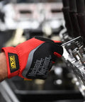 FastFit Work Gloves With Precision Fit For Dexterity And A Grip On Point Anti Slip Abrasion Resistant Heavy Duty Touchscreen Use