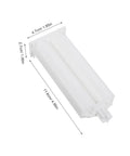 Dual Component Epoxy Adhesive Cartridge Kit With Reliable Flow Control That Works Like A Boss Ten Pack Mixing Tubes For Precise Bonding High Volume Dispensing For Arts And Crafts And Industrial Glue Projects Standard Nozzle Compatibility, white mixing tube 11.6cm