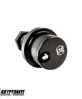 Beefy Heavy Duty Upper And Lower Ball Joint Package For 2014 2020 Ram 2500 3500 4x4 Diesel Trucks With Black Oxide Finish, Corrosion-Resistant Replacement Set, Easy Install, OEM-Grade Fit. black ball joint close-up