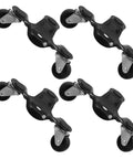 Heavy Duty 4 Pack Furniture Dollies Making Moving A Breeze Carbon Steel Frames Handling Huge Loads Without Breaking A Sweat Ideal For DIY Pros Shifting Stuff When Energy Matters Most Keeping Items Rolling Smooth Through Tight Spaces And Warehouse Rooms, 4 pack