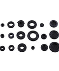 125 Piece Rubber Grommet Kit In 18 Sizes For Electrical Wiring Auto Firewall Plumbing PC Hardware And Piano Repair
