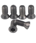 Kickass Metric Socket Head Cap Screws For Cnc Lathe Tool Holders And Carbide Clamps Hardcore Alloy Steel 12.9 Black Oxide Coating 50 Pack Assorted Sizes M1.8 To M6 close-up of assorted metric screws in black oxide finish.