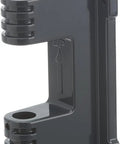 Upgrade Your Setup With This Built Tough Swivel Bracket Offering Smooth 180 Rotation For Giraffe Tools Hose Reel Aw25 And Aw30 Models Runs Like A Dream, grey polypropylene mounting bracket side view.