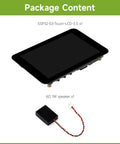 Slick Esp32-S3 Maker Board With A Smooth 3.5 Inch Ips Capacitive Touchscreen and a 1W speaker in package content display.